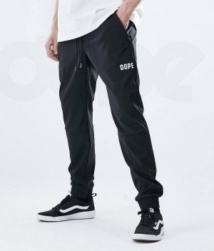 Black Men's Dope Flight Outdoor Pants | India_D1581