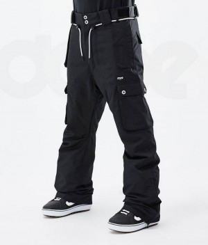 Black Men's Dope Iconic Snowboard Pants | India_D1542