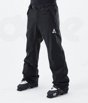 Black Men's Dope JT Blizzard Ski Pants | India_D1351