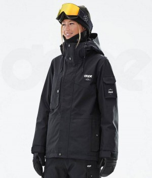 Black Women's Dope Adept W Ski Jackets | India_D1909