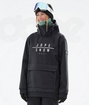 Black Women's Dope Wylie W Snowboard Jackets | India_D2394