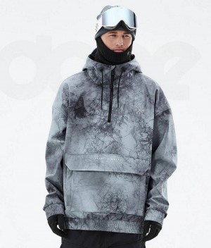 Blue Men's Dope Cyclone Ski Jackets | India_D1535