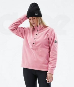Pink Women's Dope Comfy W 2021 Fleece | India_D1053