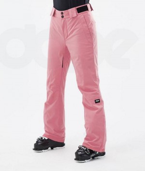 Pink Women's Dope Con W Ski Pants | India_D1472