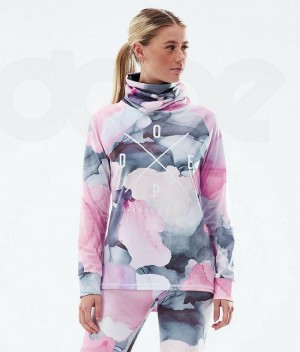 Pink Women's Dope Snuggle W Base Layer Tops | India_D2354