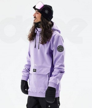 Purple Men's Dope Wylie Snowboard Jackets | India_D1787
