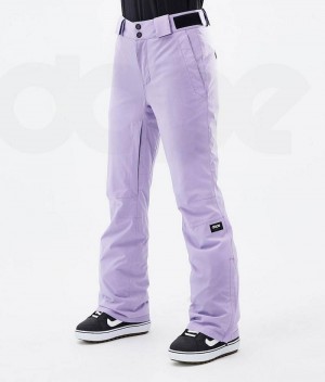 Purple Women's Dope Con W Snowboard Pants | India_D1193