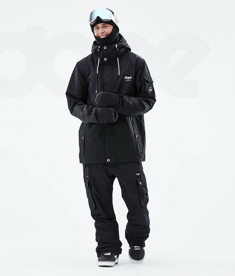 Black Men's Dope Adept 2019 Snowboard Jackets | India_D1404