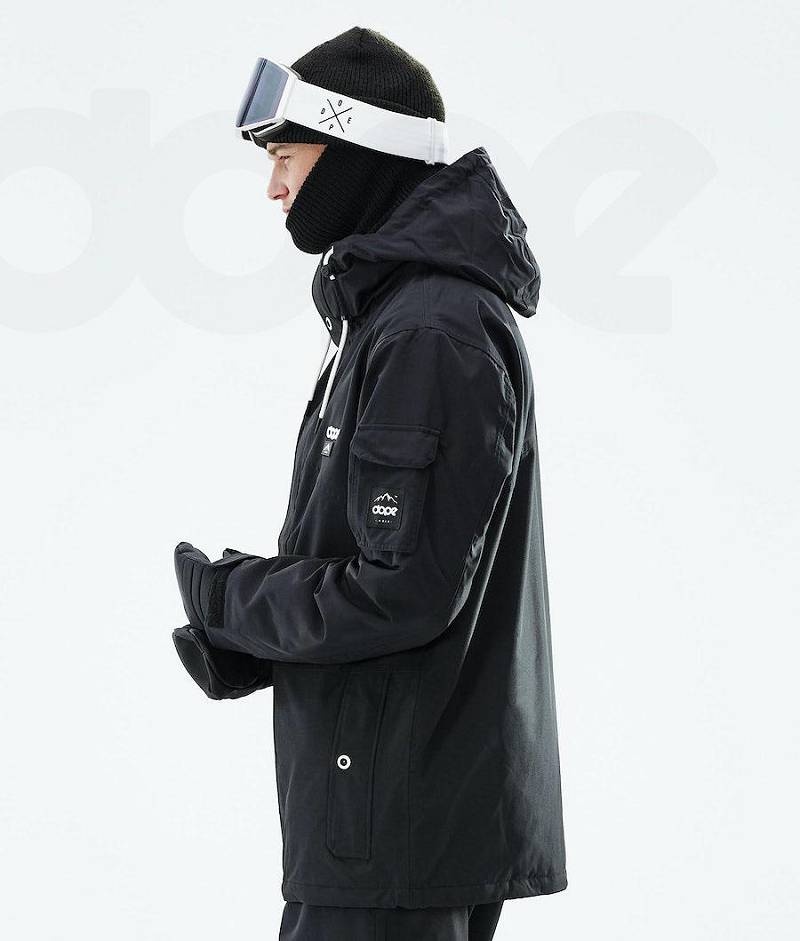 Black Men's Dope Adept 2019 Snowboard Jackets | India_D1404