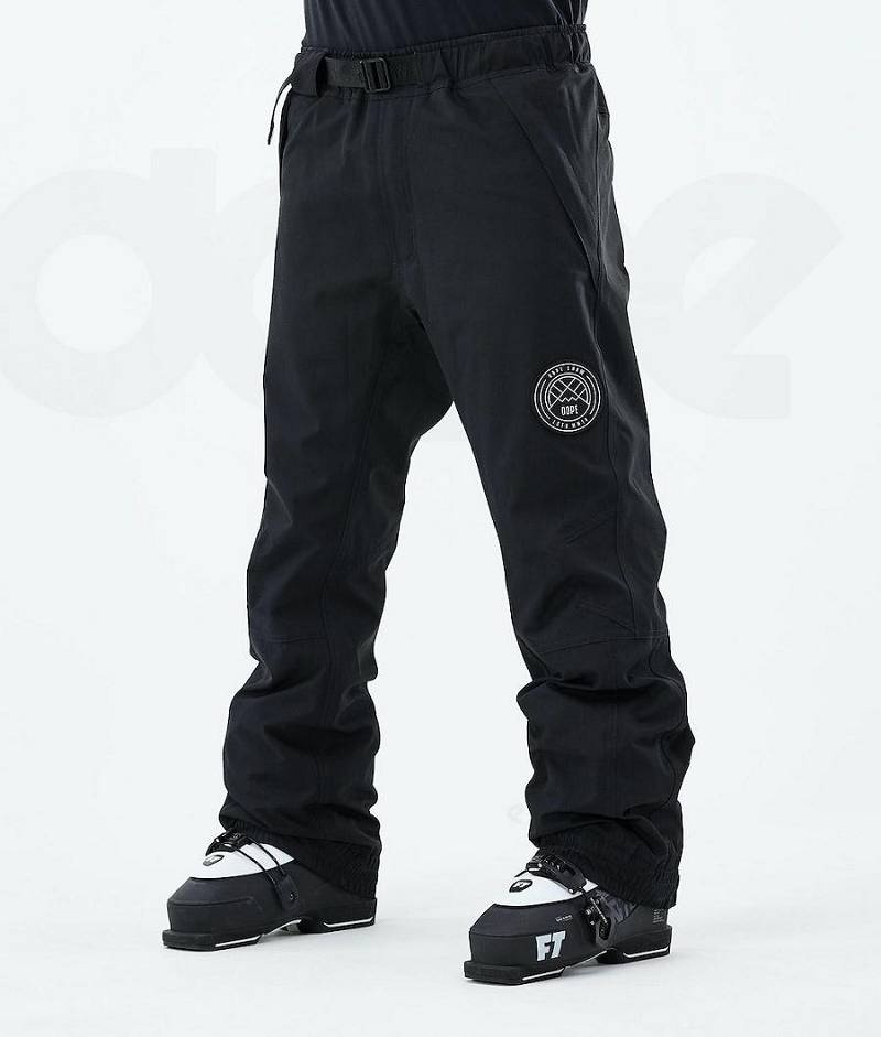 Black Men\'s Dope Blizzard 2021 Ski Pants | India_D1786