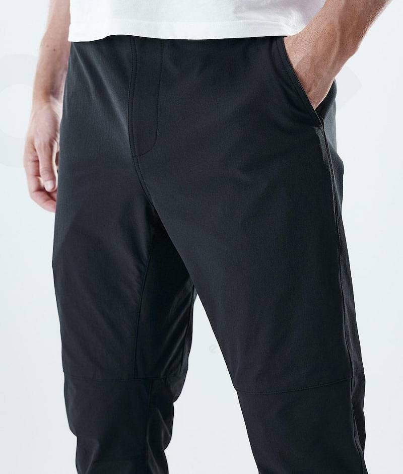 Black Men's Dope Rover Tech Outdoor Pants | India_D1549