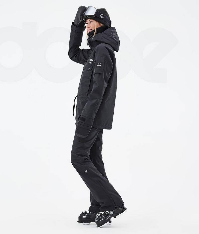 Black Women's Dope Annok W Ski Jackets | India_D1409