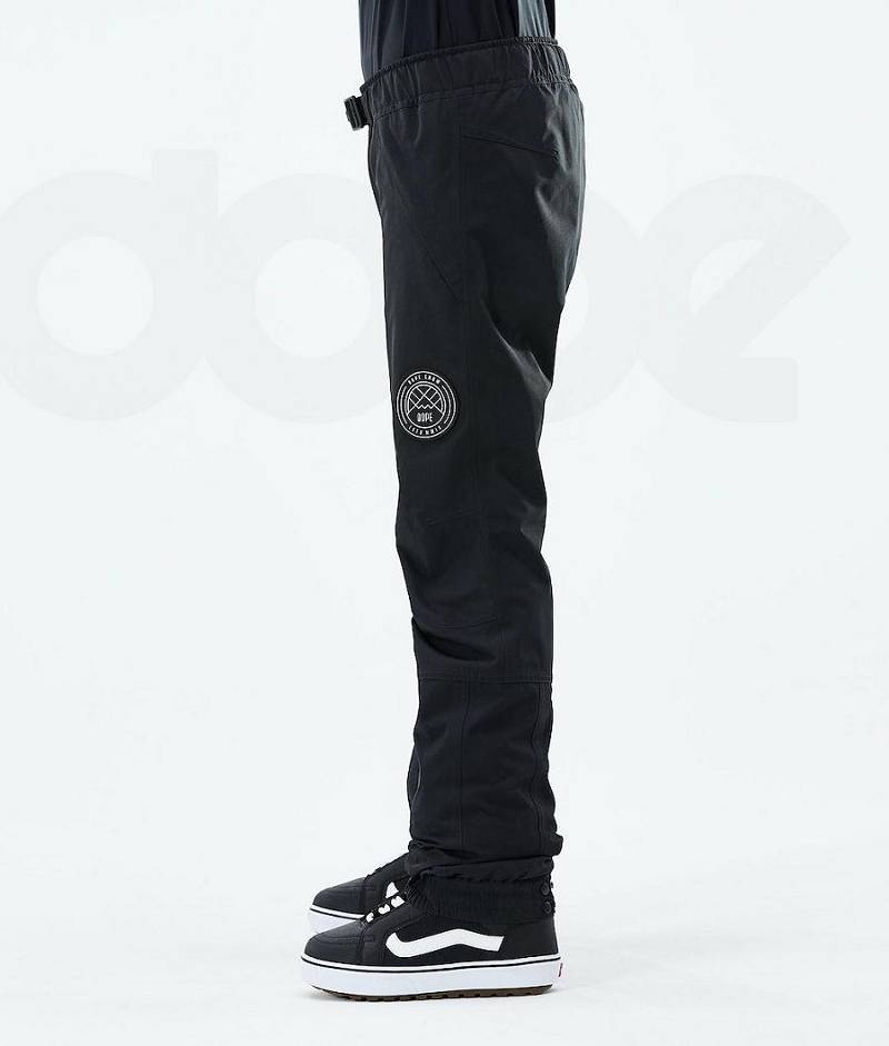 Black Women's Dope Blizzard W 2021 Snowboard Pants | India_D2142