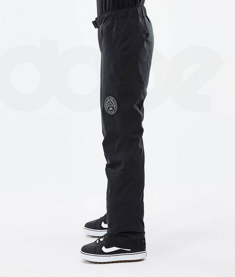 Black Women's Dope Blizzard W Snowboard Pants | India_D1728