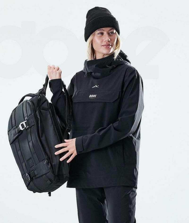 Black Women's Dope Drizzard W Outdoor Jackets | India_D2071
