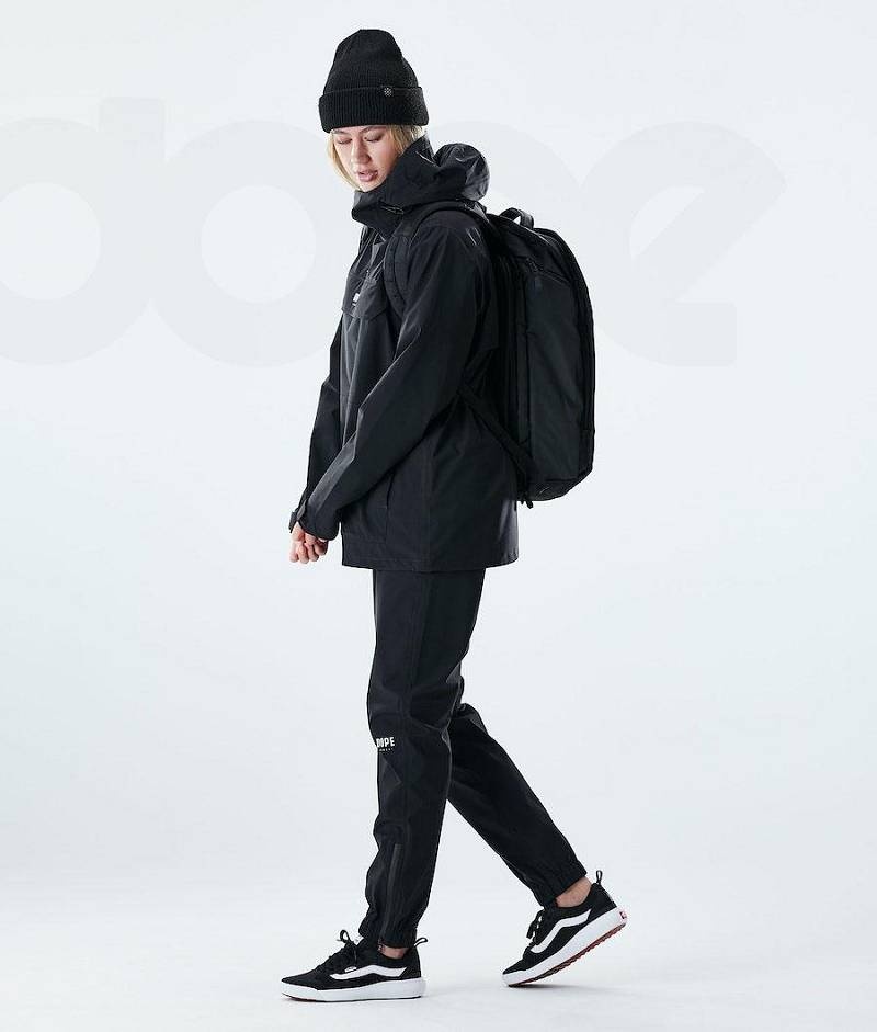 Black Women's Dope Drizzard W Outdoor Jackets | India_D2071