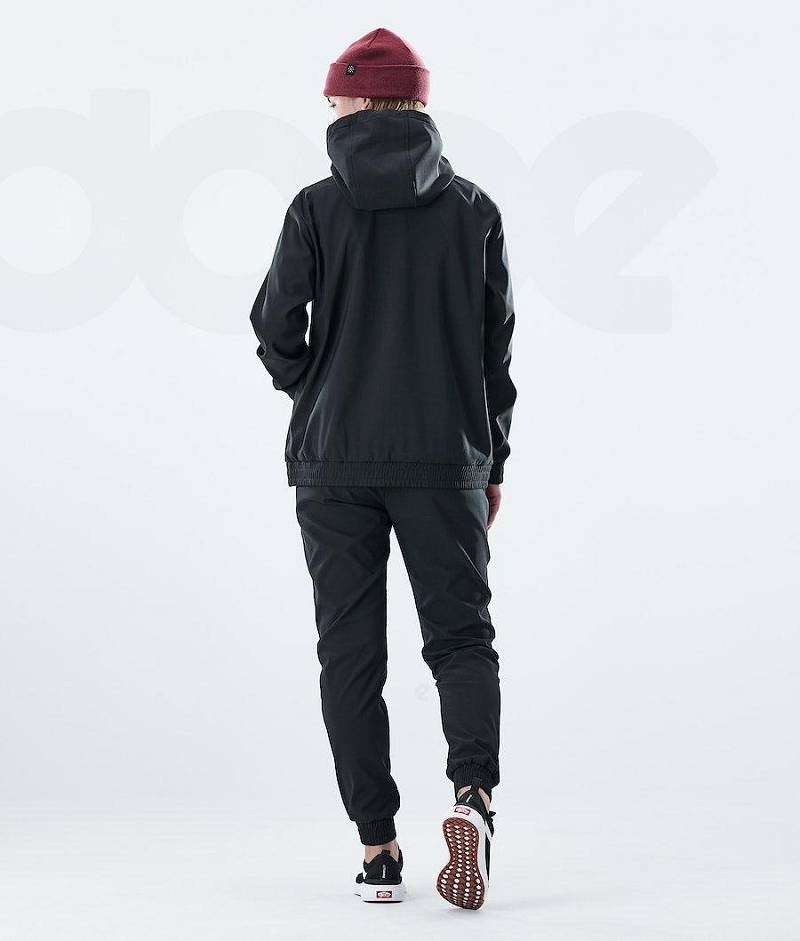 Black Women's Dope Flight W Hoodies | India_D1720