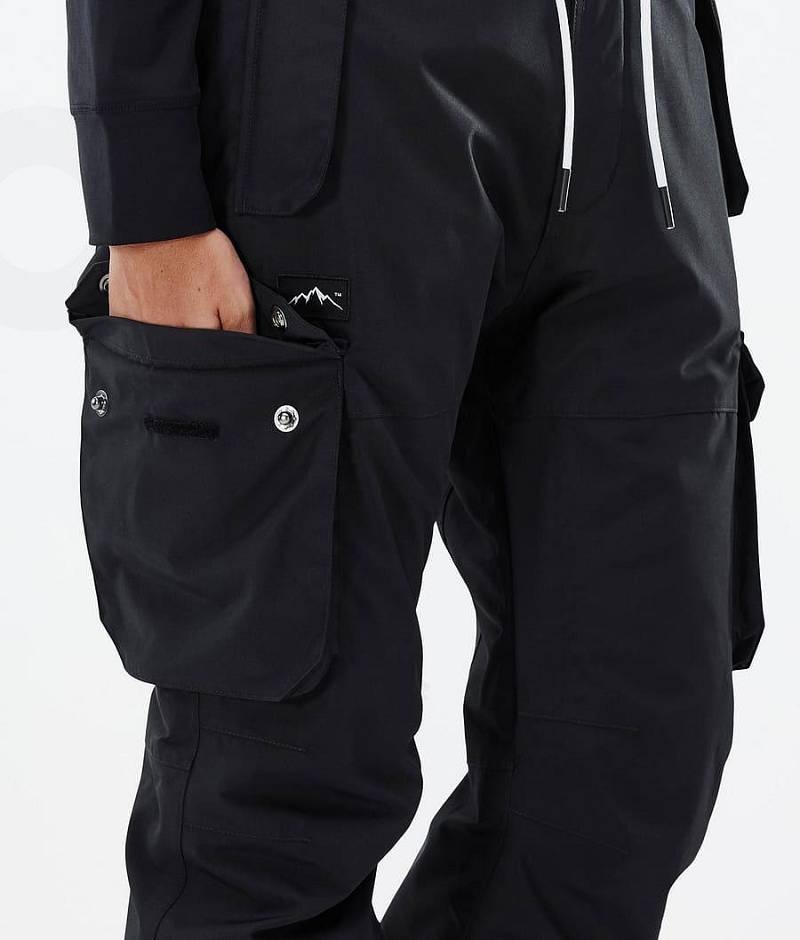 Black Women's Dope Iconic W Ski Pants | India_D1663