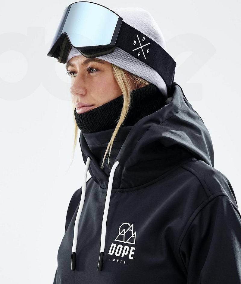 Black Women's Dope Yeti W 2021 Snowboard Jackets | India_D1604