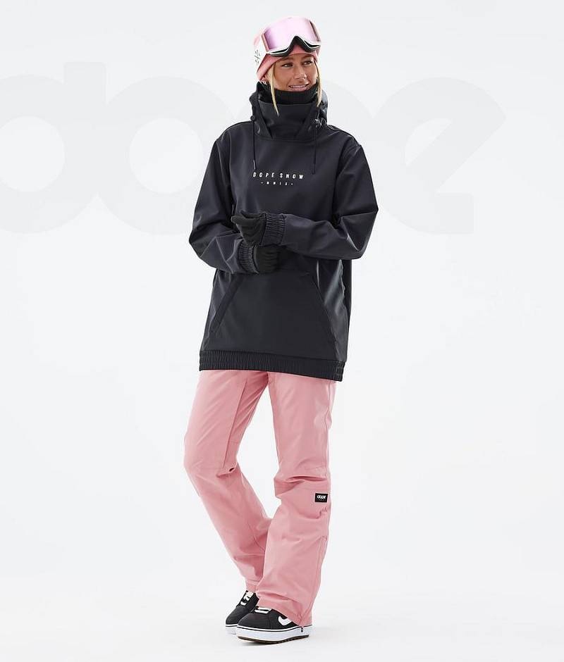 Black Women's Dope Yeti W Snowboard Jackets | India_D1017