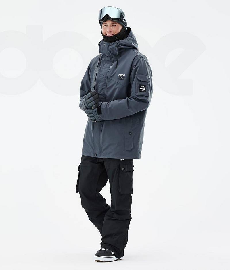 Blue Men's Dope Adept Snowboard Jackets | India_D1384
