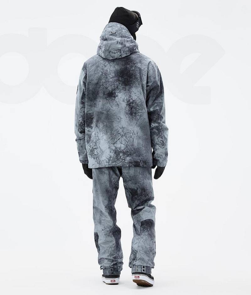Blue Men's Dope Blizzard Snowboard Jackets | India_D2489