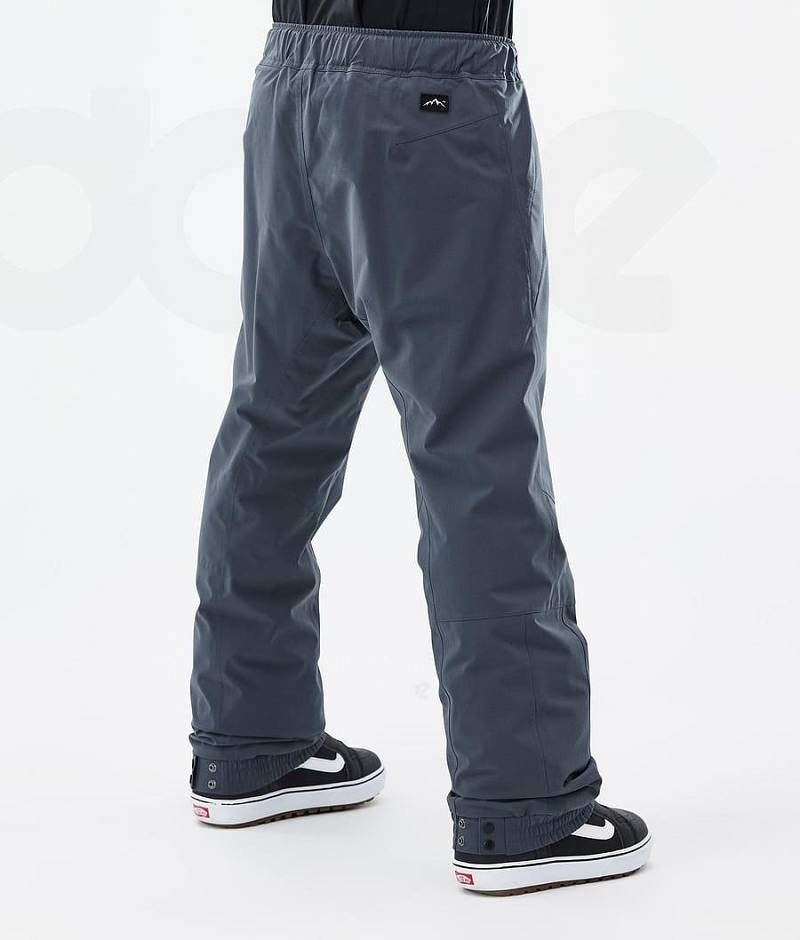 Blue Men's Dope Blizzard Snowboard Pants | India_D2370