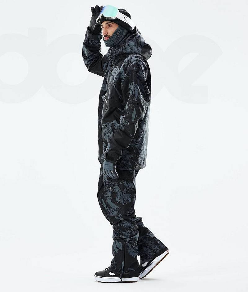 Blue Men's Dope Legacy 2021 Snowboard Jackets | India_D1945