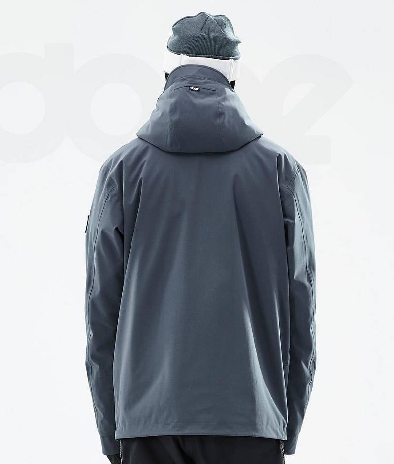 Blue Men's Dope Ranger Ski Jackets | India_D1350