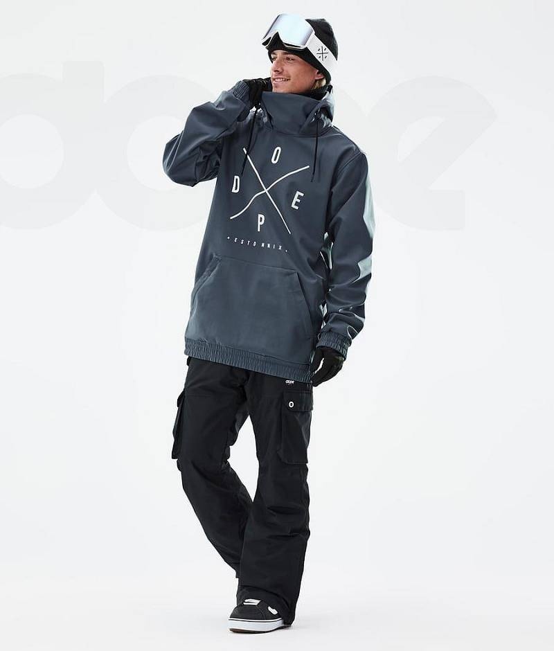 Blue Men's Dope Yeti Snowboard Jackets | India_D2333