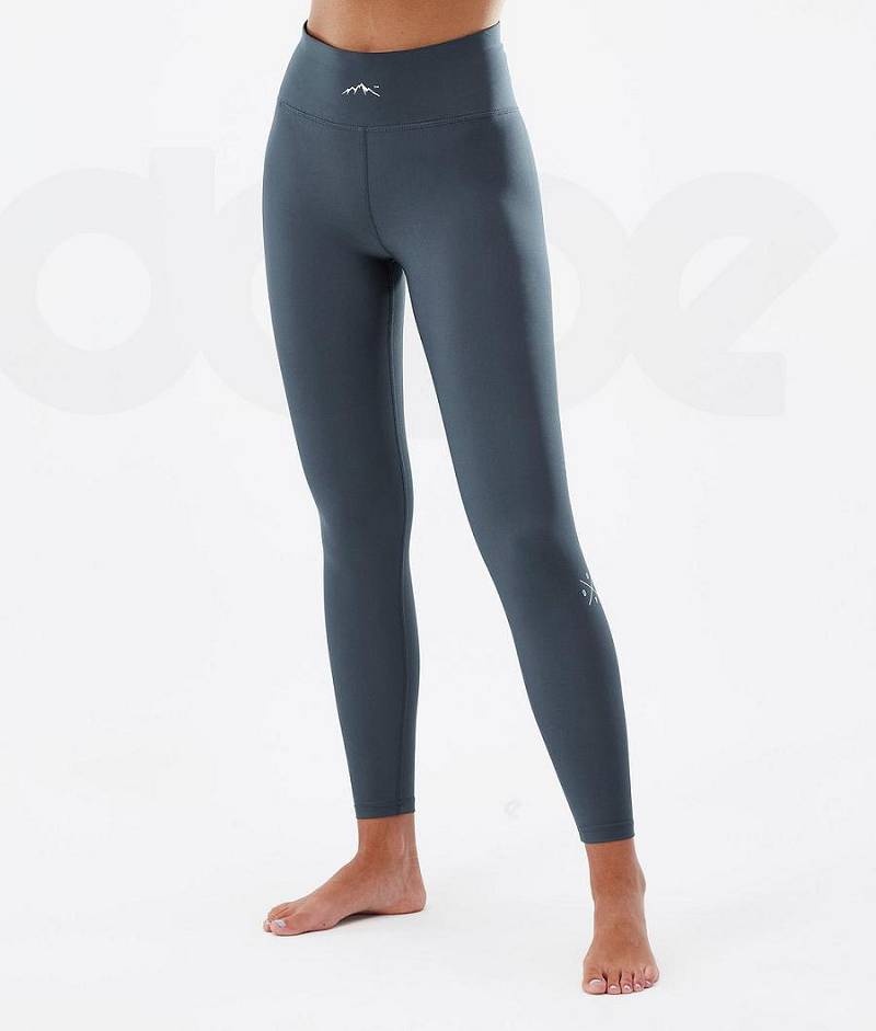 Blue Women\'s Dope Snuggle W Base Layer Pants | India_D1557