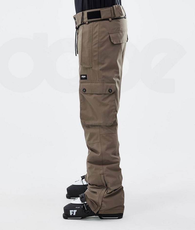 Brown Men's Dope Iconic Ski Pants | India_D2444