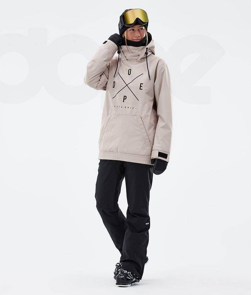 Brown Women's Dope Migoo W Ski Jackets | India_D2490