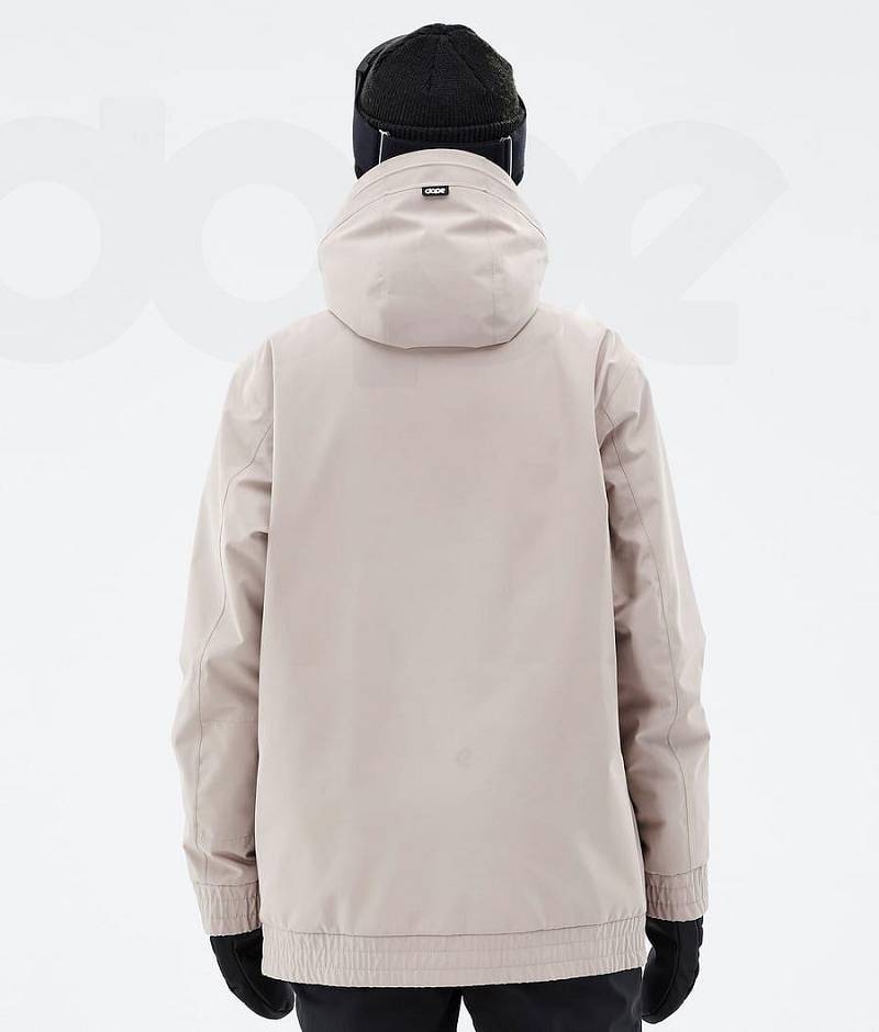Brown Women's Dope Migoo W Snowboard Jackets | India_D2409