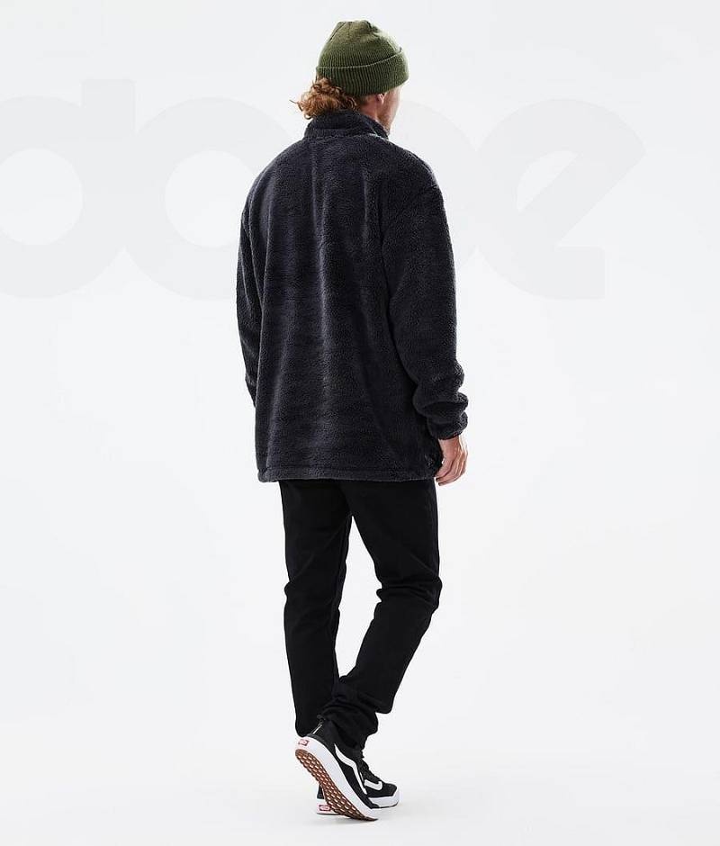 Dark Grey Men's Dope Pile Fleece | India_D1779