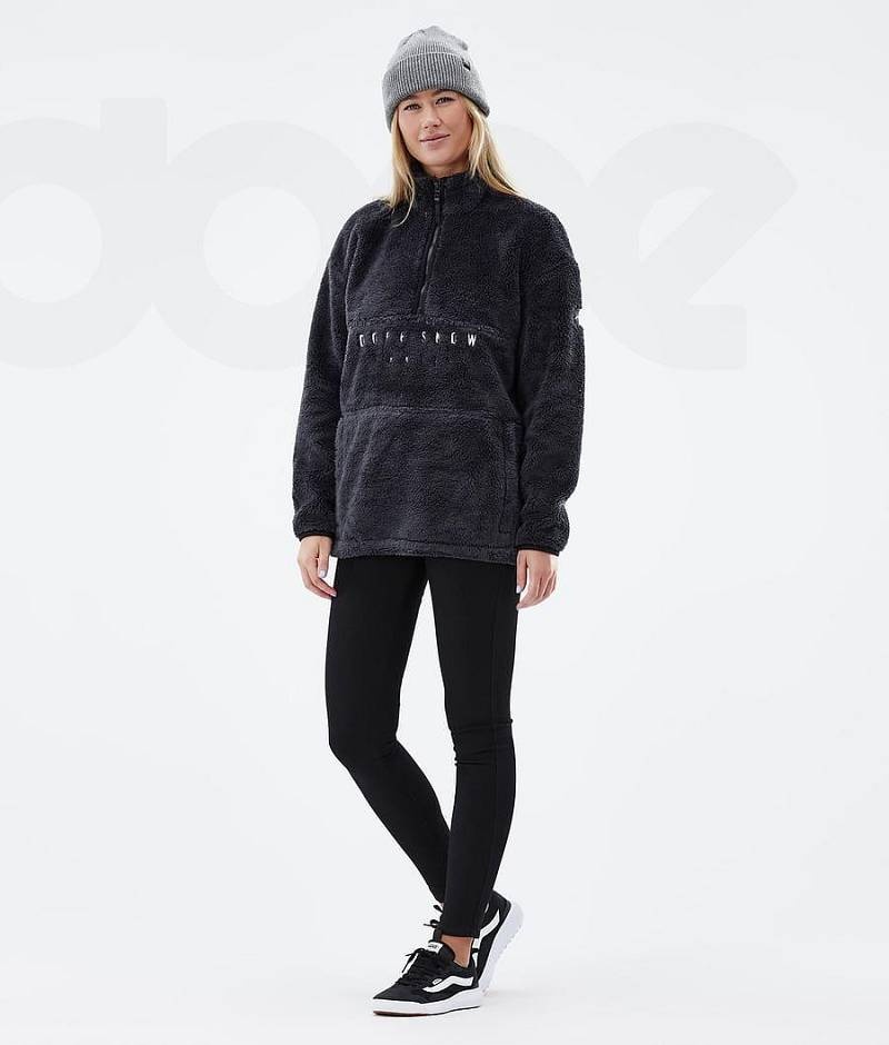 Dark Grey Women's Dope Pile W Fleece | India_D2371