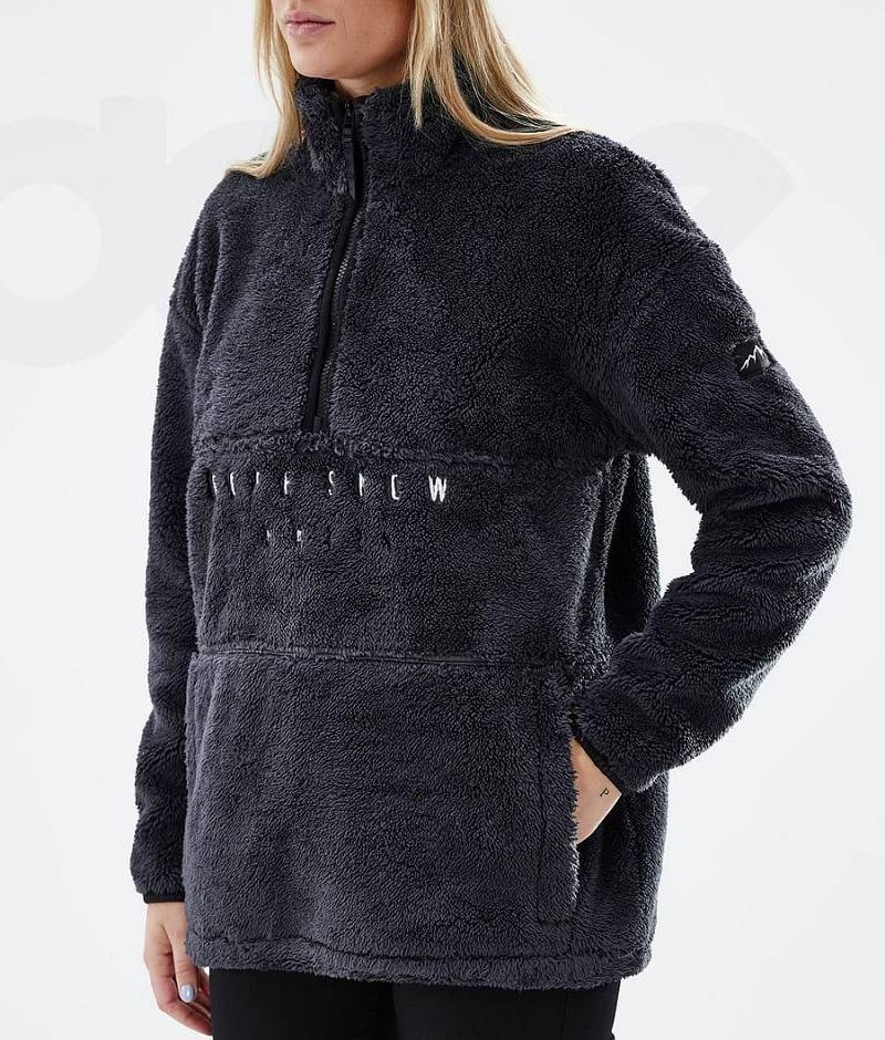 Dark Grey Women's Dope Pile W Fleece | India_D2371
