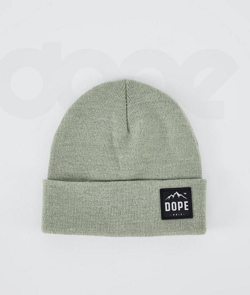 Green Men\'s Dope Paradise Beanies | India_D1923
