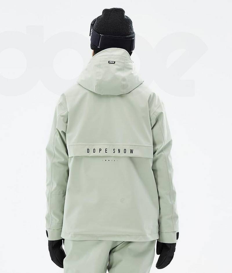 Green Women's Dope Legacy W Snowboard Jackets | India_D2087