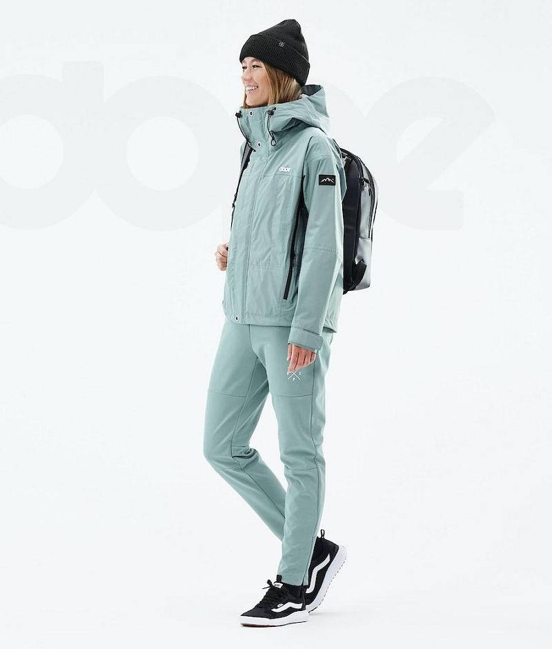 Green Women's Dope Ranger Light W Outdoor Jackets | India_D2502