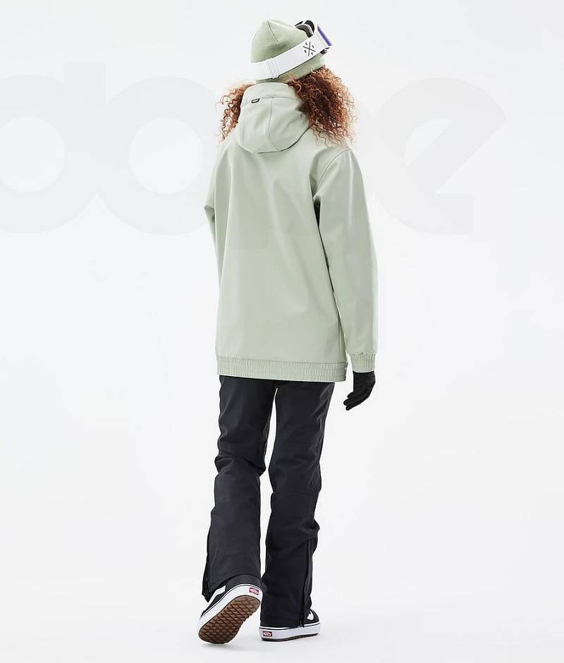 Green Women's Dope Yeti W Snowboard Jackets | India_D1563