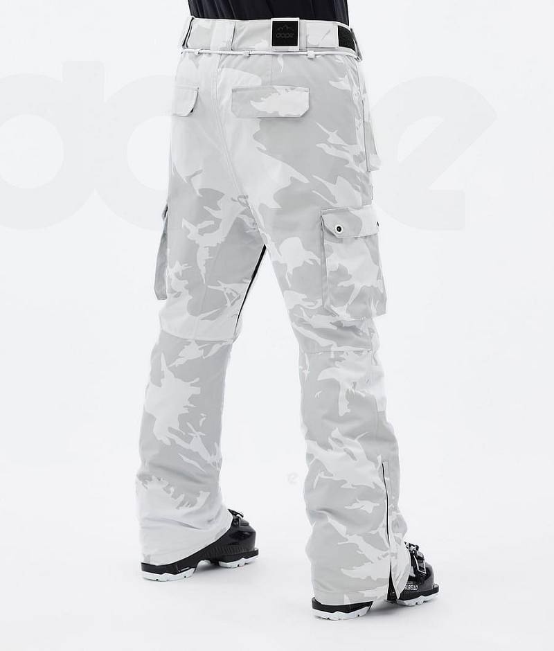 Grey Camo Women's Dope Iconic W Ski Pants | India_D2022