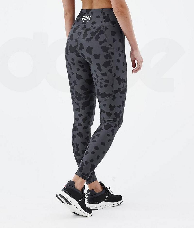 Leopard Women's Dope Lofty Tech Leggings | India_D1531