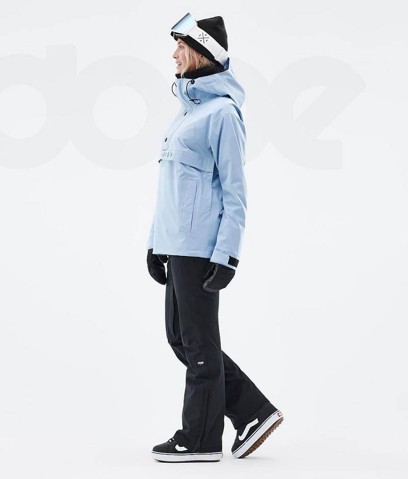 Light Blue Women's Dope Legacy W Snowboard Jackets | India_D2225
