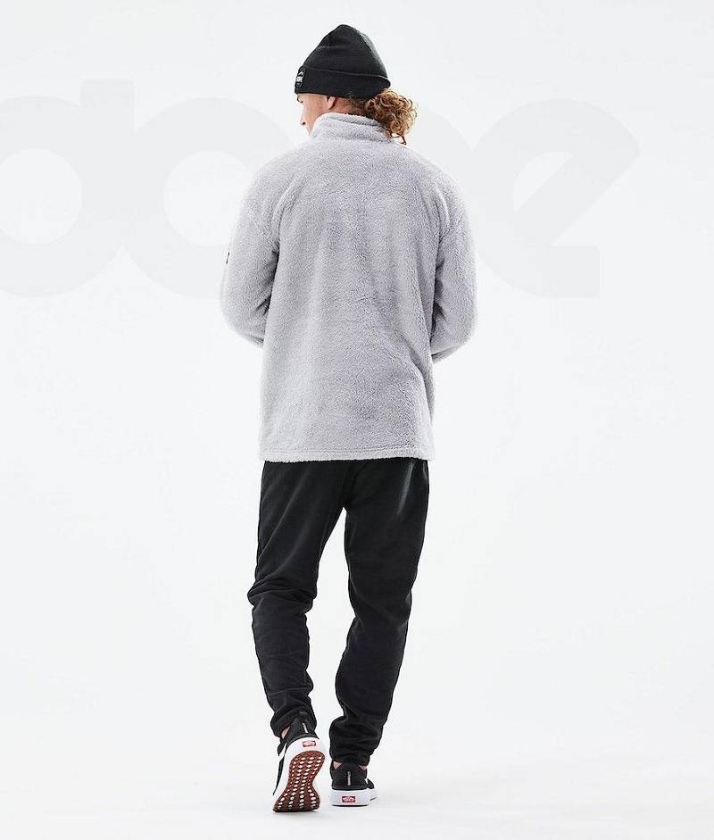 Light Grey Men's Dope Pile 2021 Fleece | India_D2199