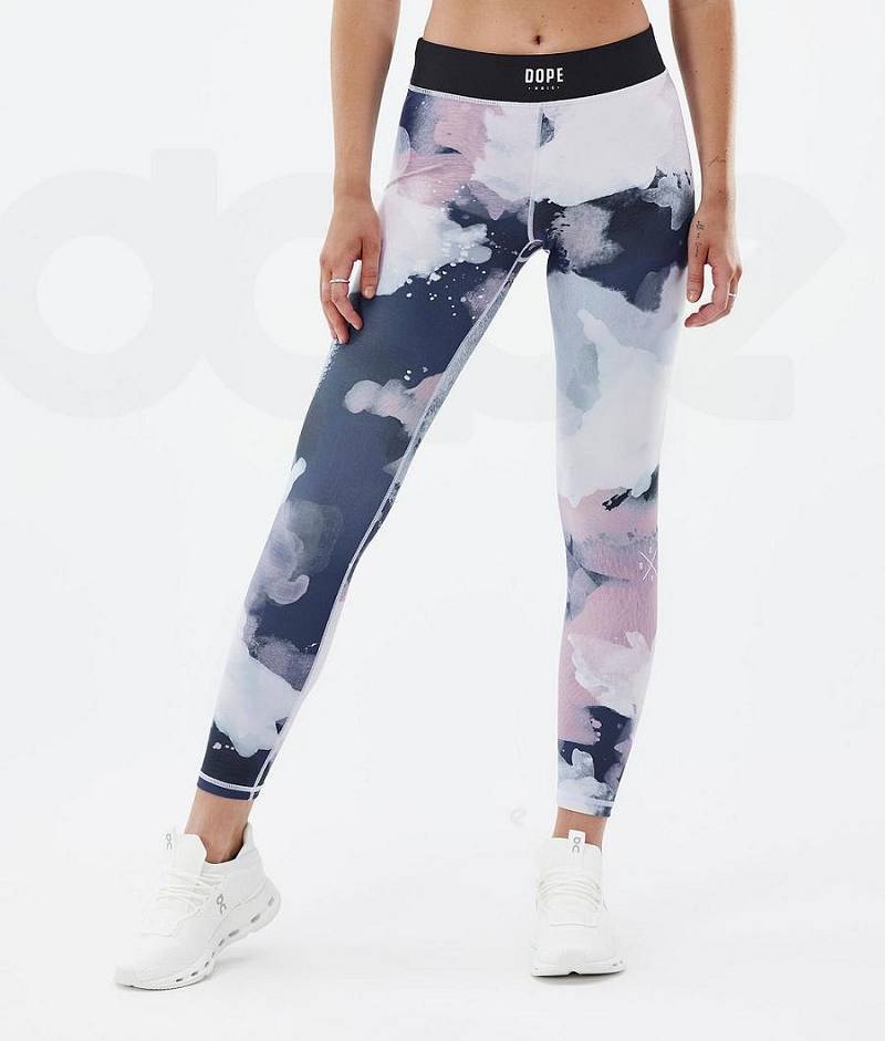 Navy Women\'s Dope Razor Leggings | India_D2250