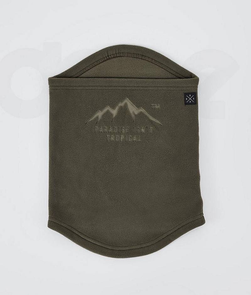 Olive Men's Dope Cozy Hood II Facemasks | India_D2240