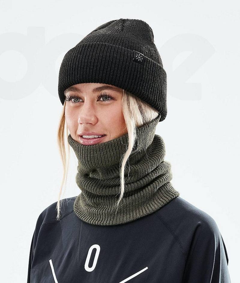 Olive Women's Dope 2X-UP Knitted Facemasks | India_D2044