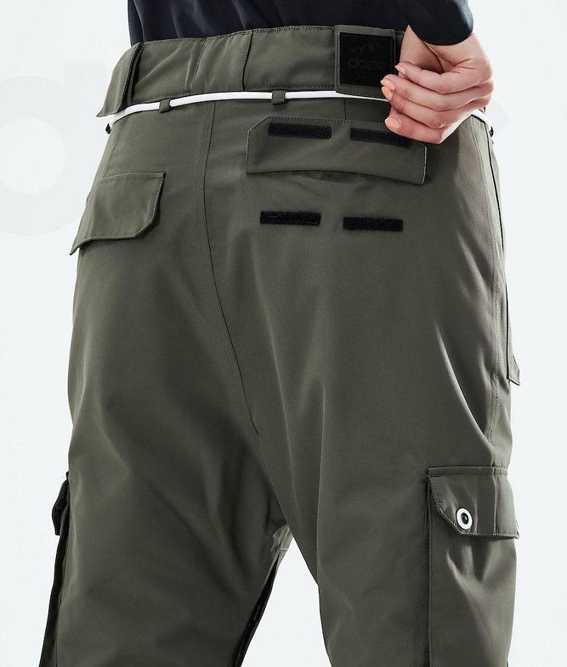 Olive Women's Dope Iconic W 2021 Snowboard Pants | India_D1912