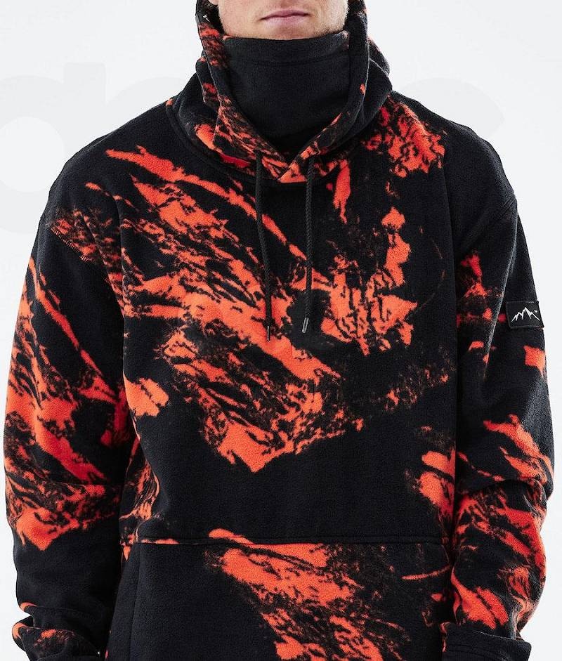 Orange Men's Dope Cozy II 2021 Fleece | India_D1650
